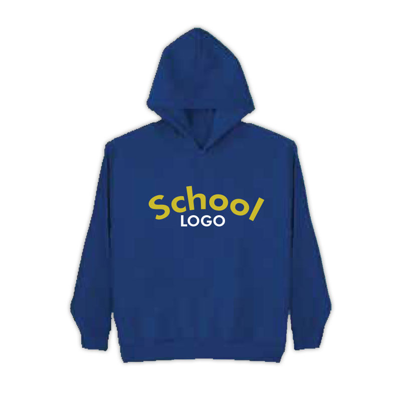 Printed / Embroidered Kids Hoodie Without Zip